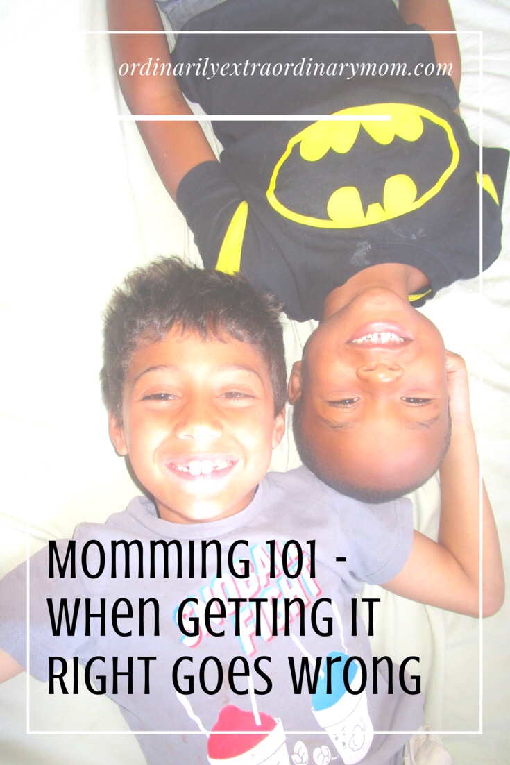 Motherhood is not about getting it right or wrong. Motherhood is about finding your gift and using it.