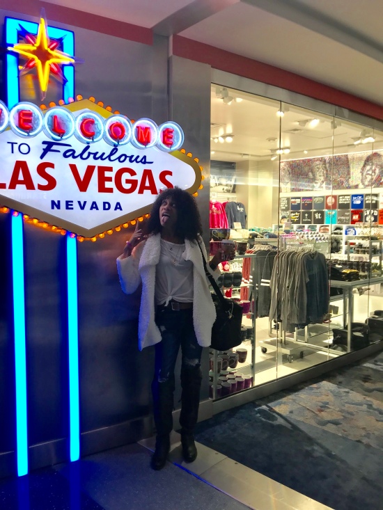 In Vegas, I decided that blessed life was definitely worth a try