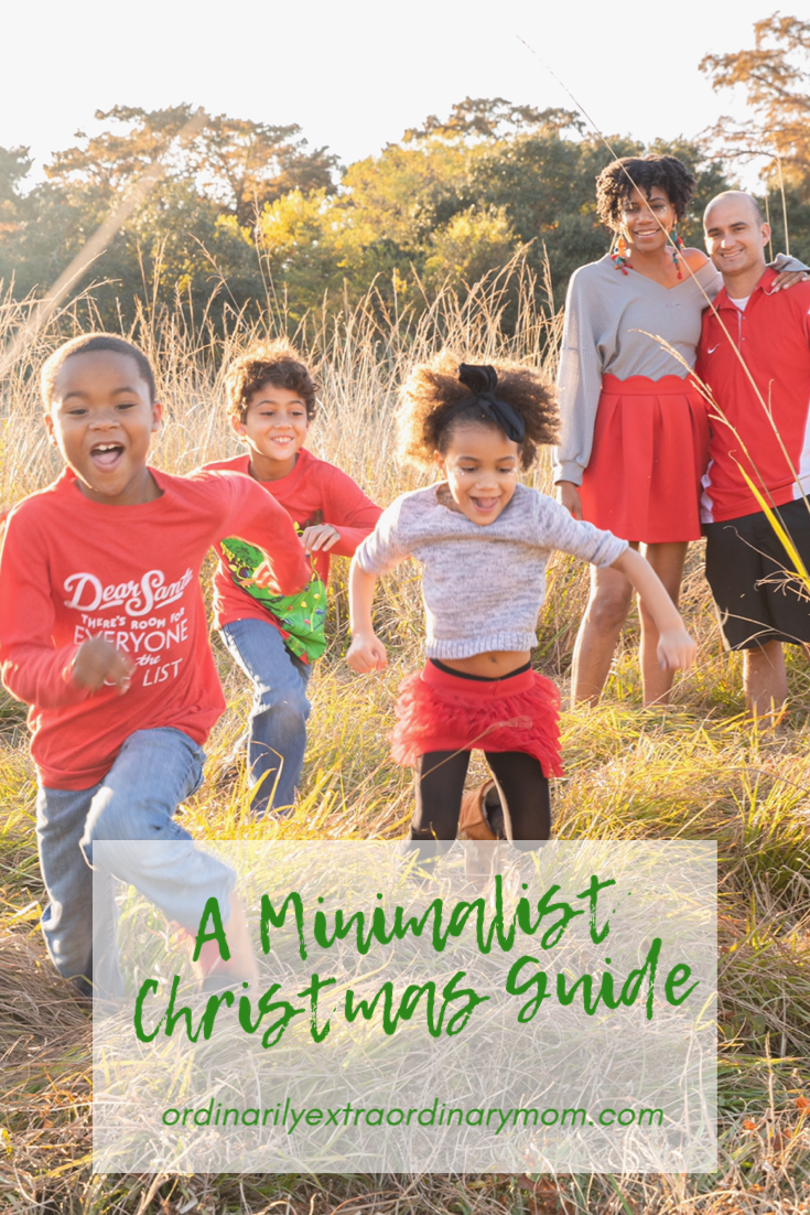 A Minimalist Christmas Guide | ordinarilyextraordinarymom #minimalistchristmas #christmasgiftsideas #minimalistgiftideas #clutterfree #declutter #decluttering #christmasguide #giftideas #christmasgiftideas