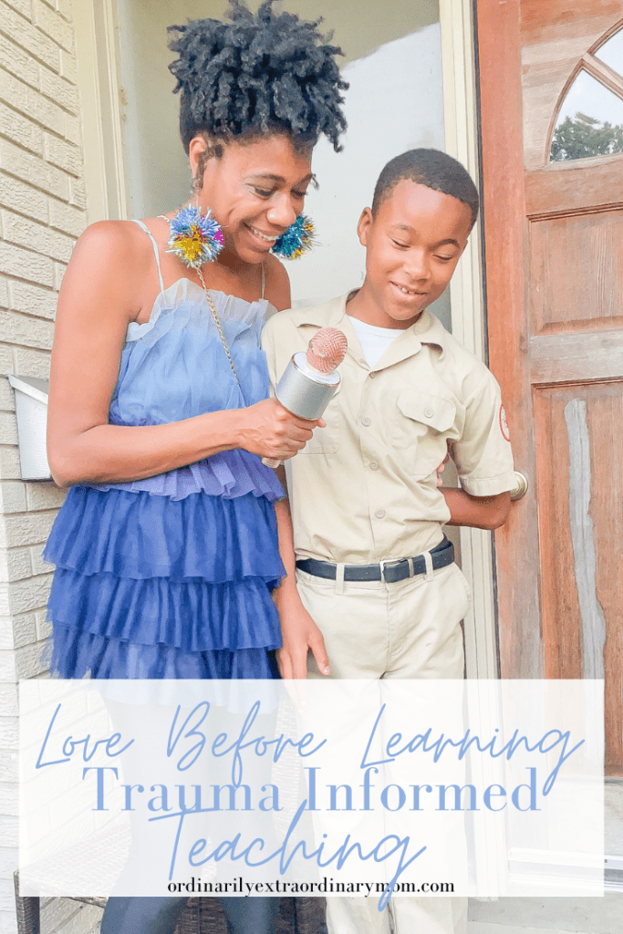 Love Before Learning - Trauma Informed Teaching | ordinarilyextraordinarymom #traumainformedteaching #traumasenstive #studentandteacherrelationships #highschoolteacher